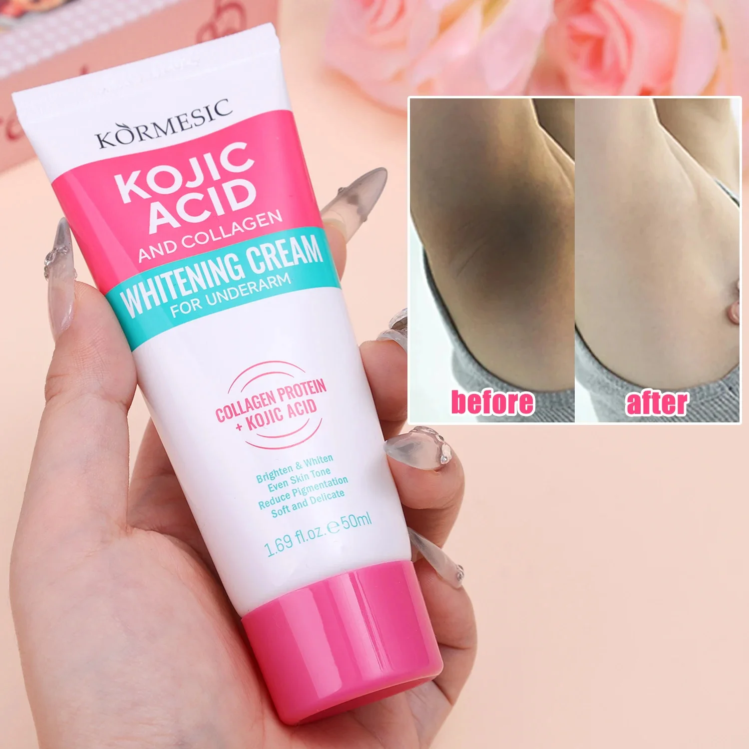 Skincare Whitening - Krim Pemutih Ketiak Kolagen untuk Kulit