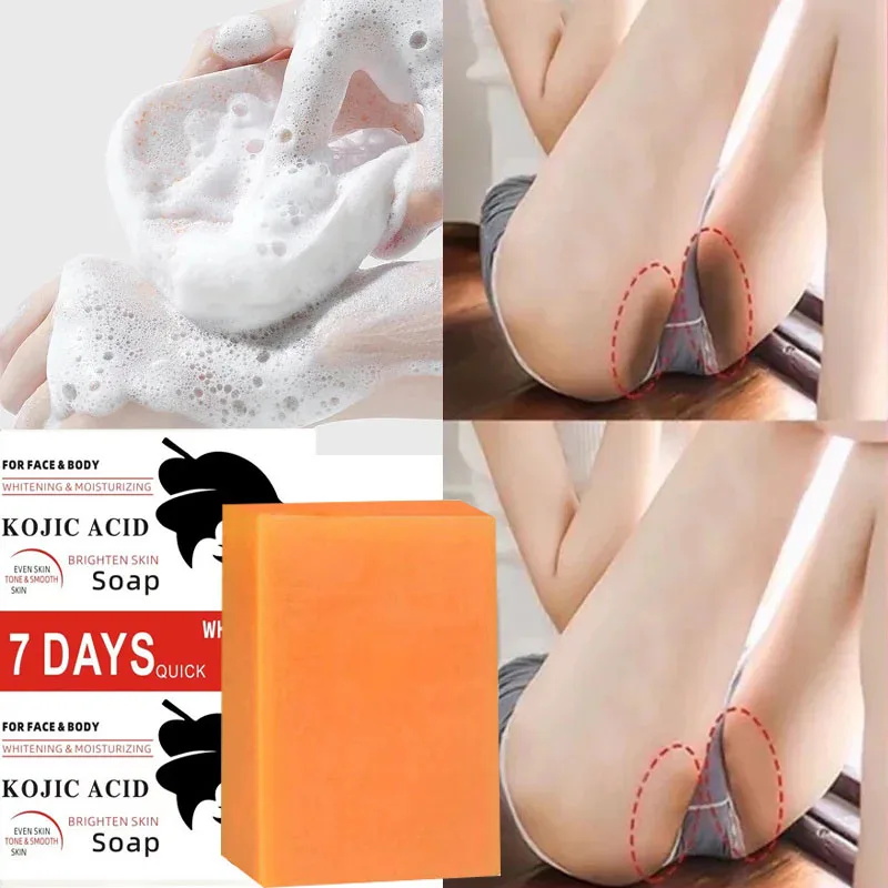 Kojic Acid Soap - Sabun Pemutih Tubuh Asam Kojic Pemutih