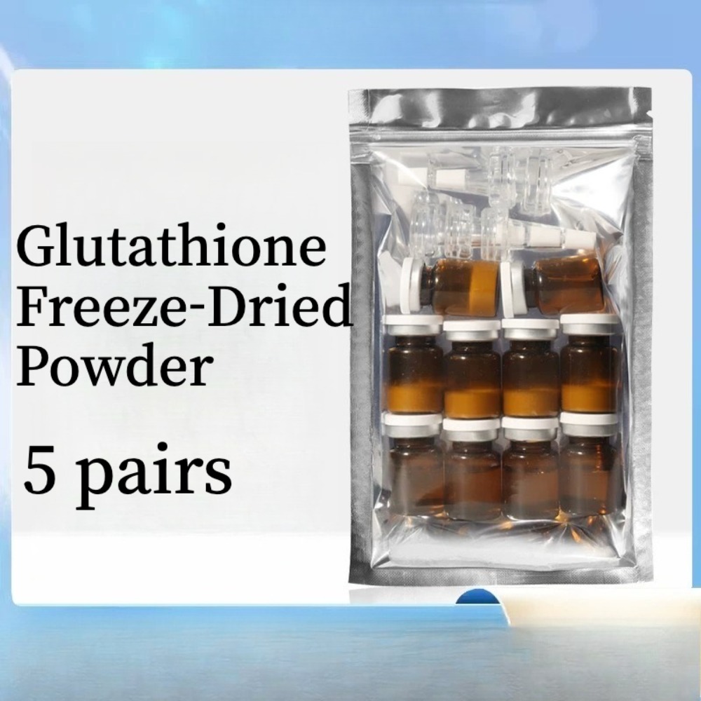 Ferulic Acid Serum - Serum Esens Bubuk Glutathione Freeze-Dried, Mencerahkan,