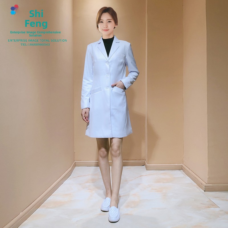Skincare Whitelab - Jas Dokter Wanita Lengan Panjang Gaya