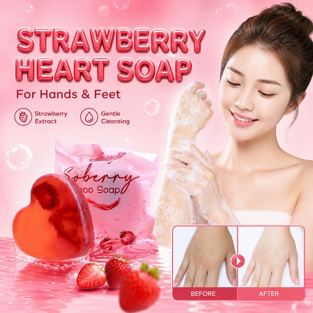 Sabun Mandi Beraroma Stroberi  - Skincare Whitening ulasan dan harga