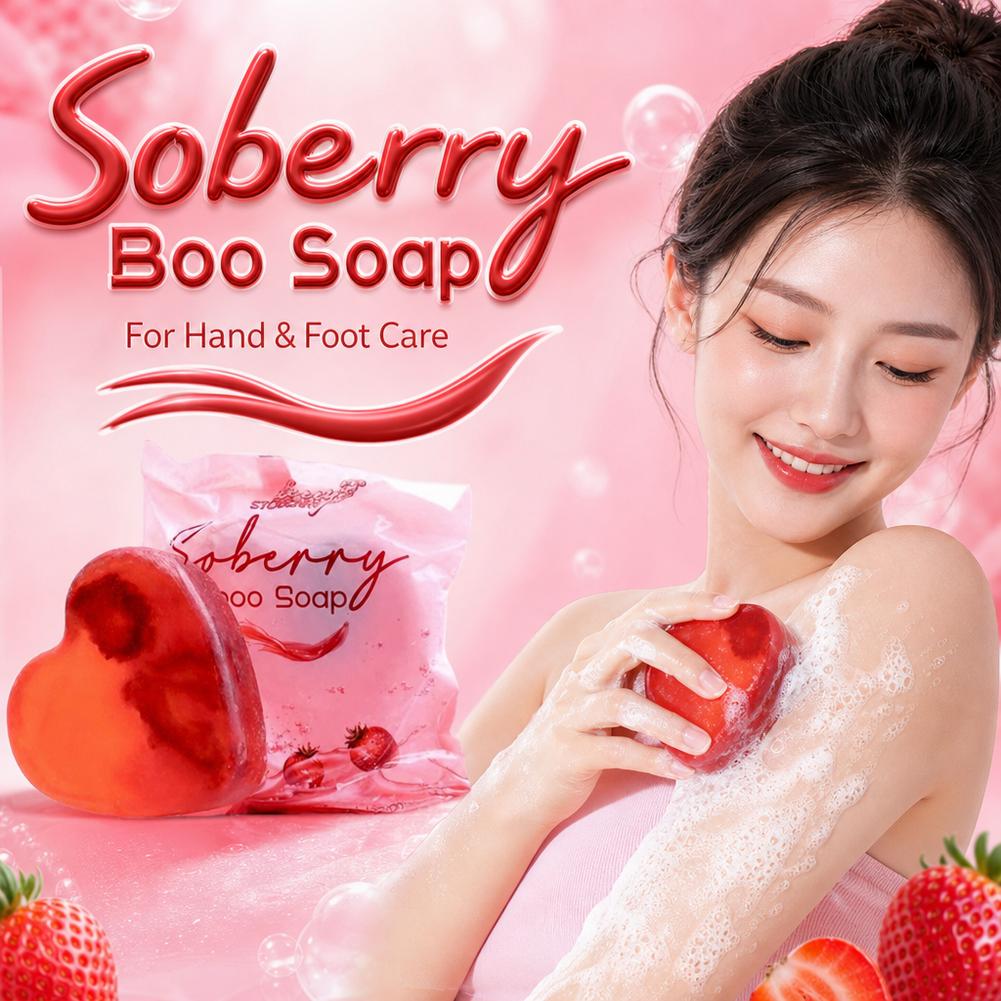 Sabun Mandi Beraroma Stroberi  - Skincare Whitening ulasan dan harga