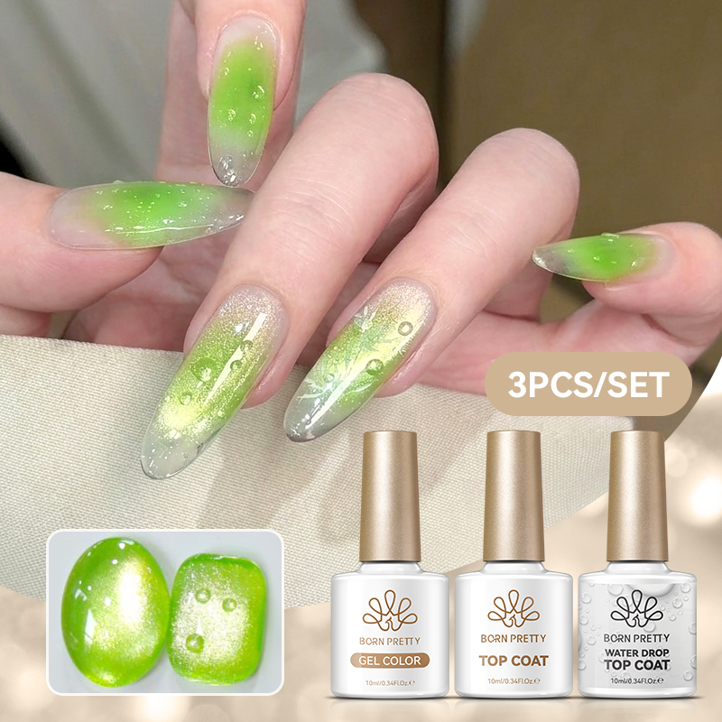 BORN PRETTY 10ml 3D Water Drop - Cucumber Cooling Gel ulasan dan harga