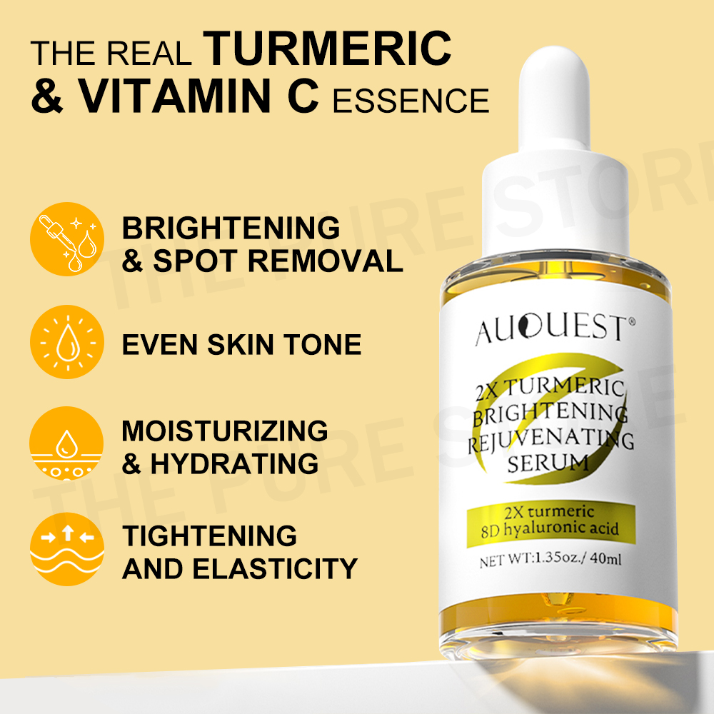 AUQUEST Serum Wajah, kunyit &  - Ferulic Acid Serum ulasan dan harga