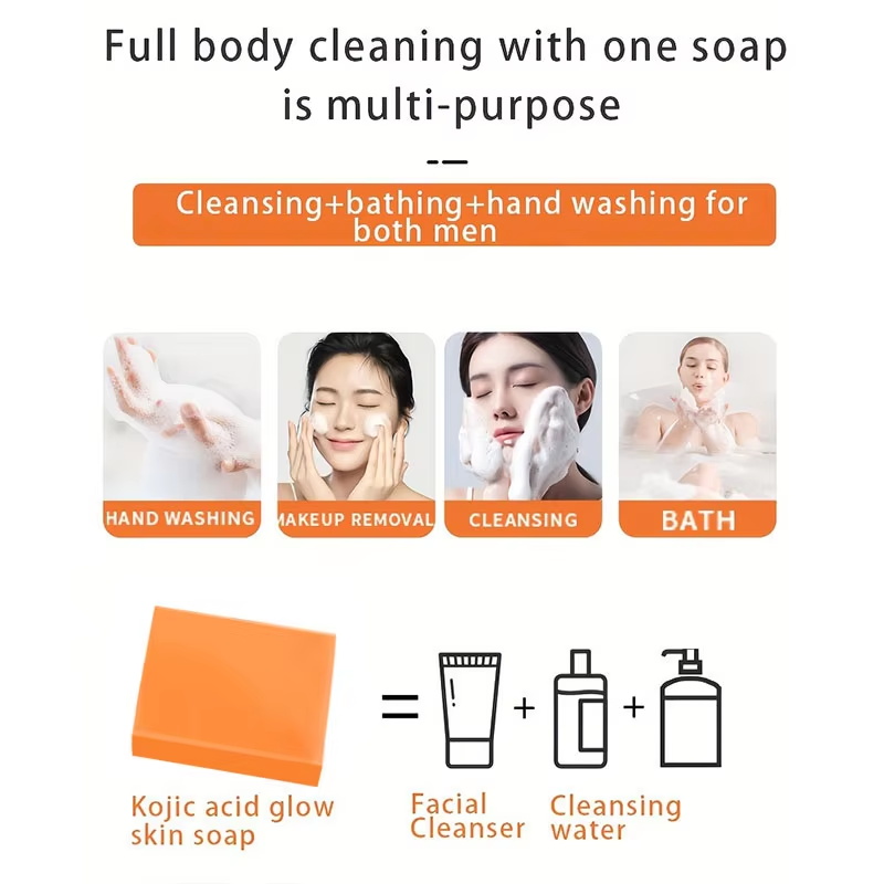 Sabun Buatan Tangan Asam Kojic - Kojic Acid Soap ulasan dan harga