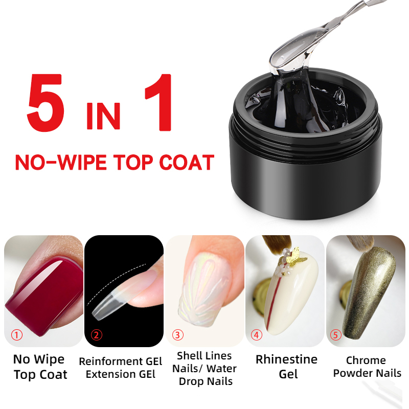 MSHARE 3D Top Coat Gel 50Ml 5  - Cucumber Cooling Gel ulasan dan harga