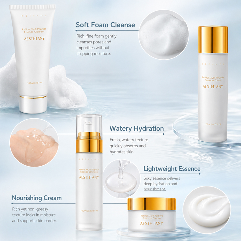 7PCS Set Perawatan Kulit Retin - Skincare Skintific ulasan dan harga
