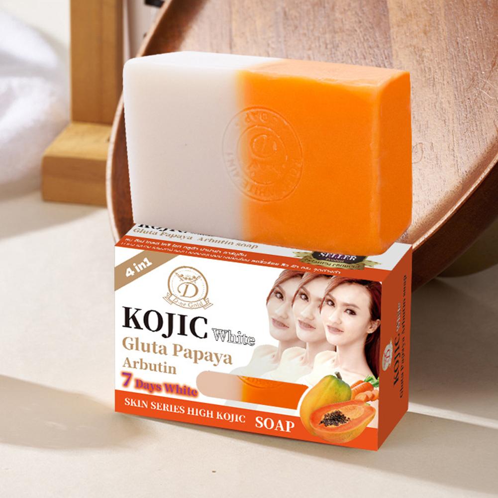 Sabun Minyak Esensial Pepaya K - Kojic Acid Soap ulasan dan harga