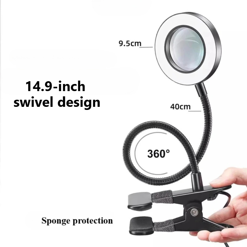 Lampu LED Kaca Pembesar 10X Le - Skincare X Beauty ulasan dan harga