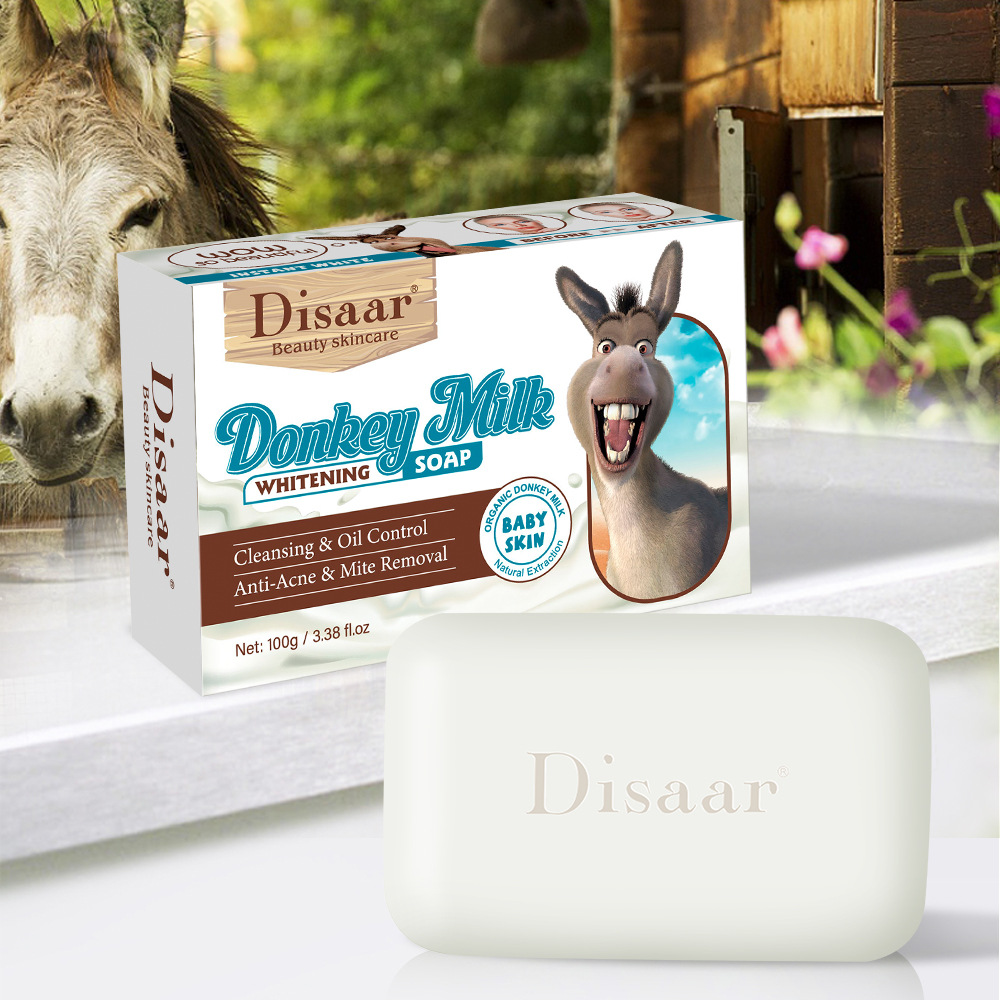 Sabun Susu Keledai Pemutih Bua - Kojic Acid Soap ulasan dan harga