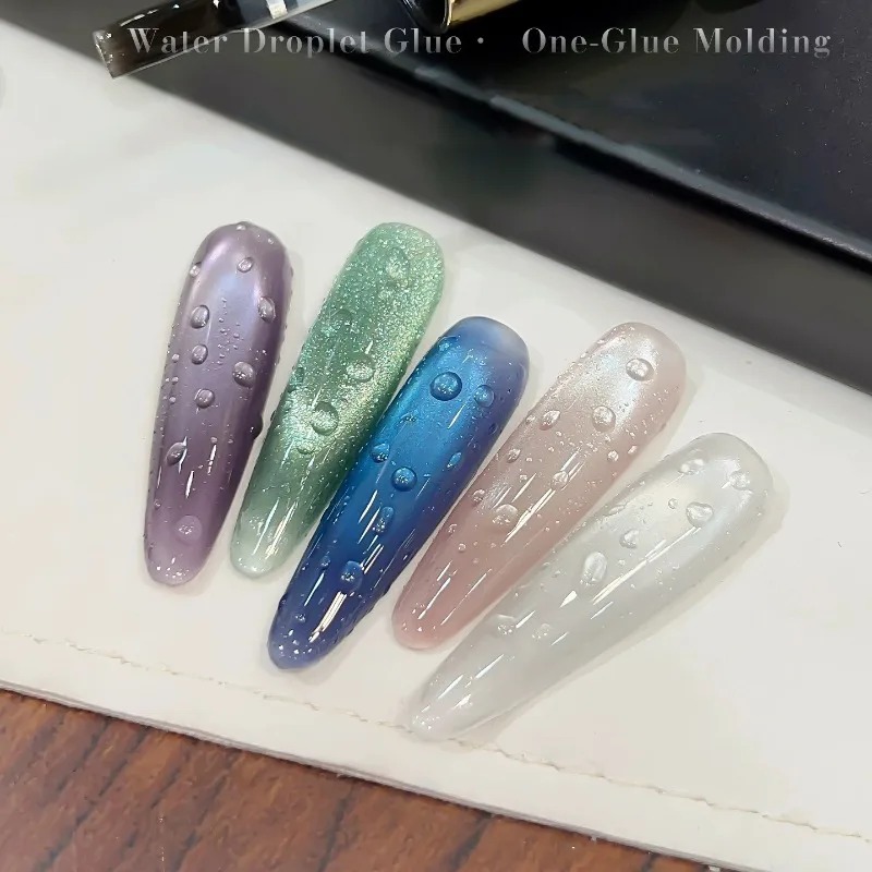 Set Gel Kuku Water Drop 3D Cry - Cucumber Cooling Gel ulasan dan harga