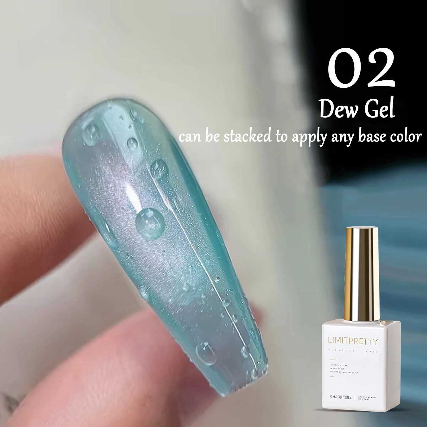 Set Gel Kuku Water Drop 3D Cry - Cucumber Cooling Gel ulasan dan harga
