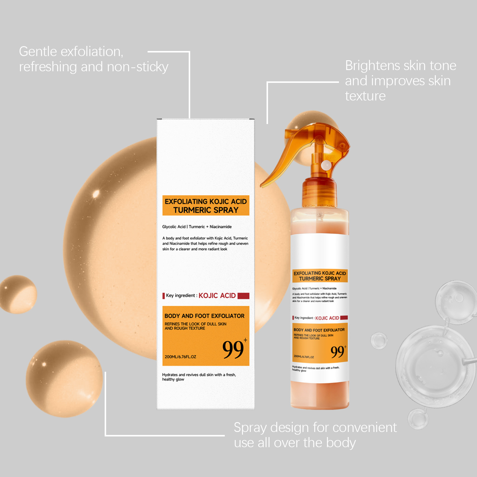 Semprotan Perawatan Kunyit Asa - Skincare Whitening ulasan dan harga