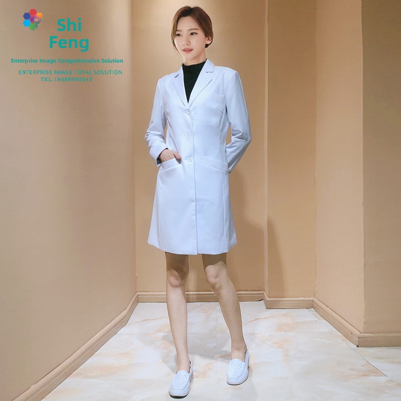 Jas Dokter Wanita Lengan Panja - Skincare Whitelab ulasan dan harga