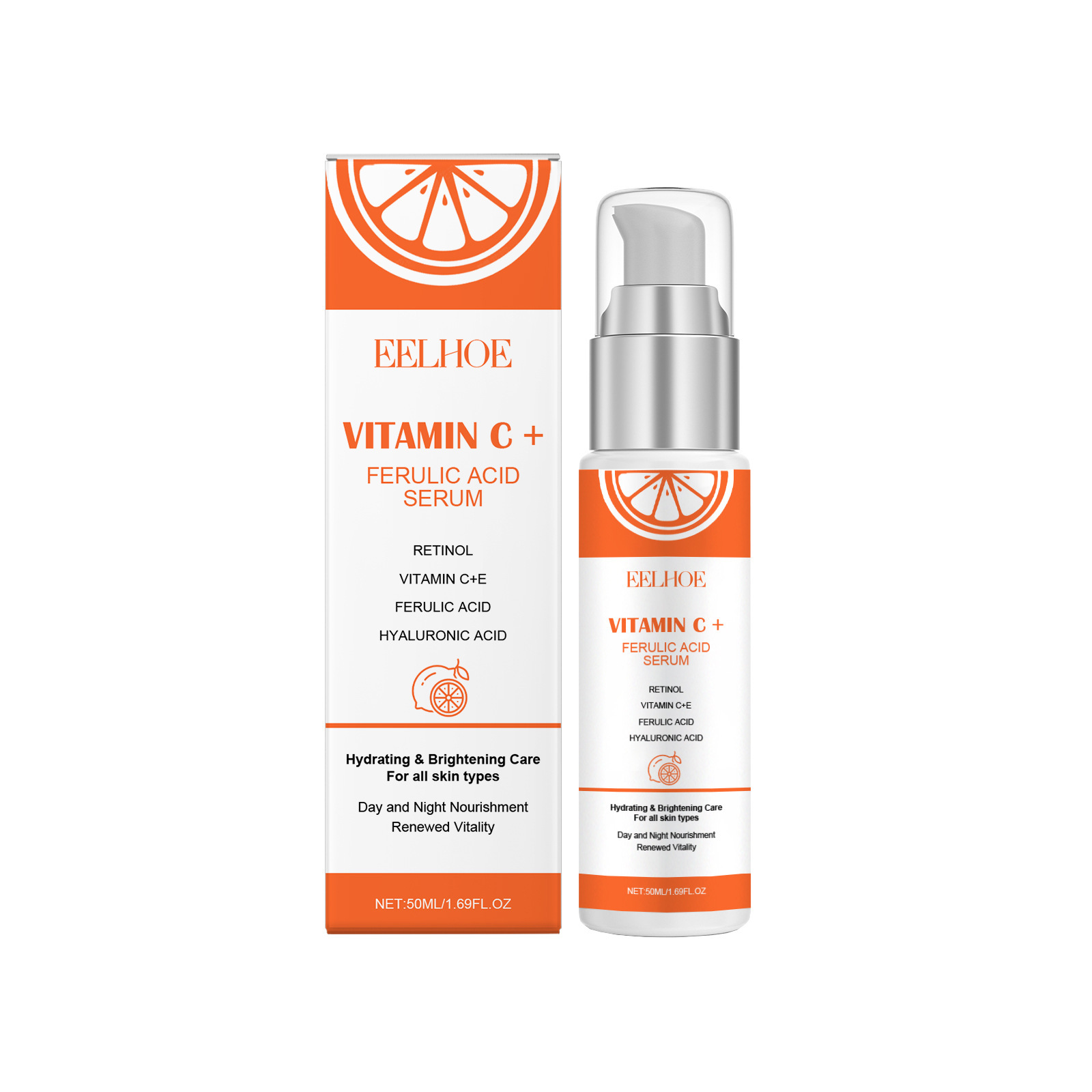 EELHOE Serum Vitamin C E, asam - Ferulic Acid Serum ulasan dan harga