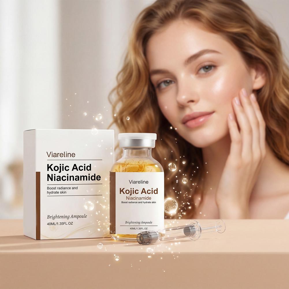 Ampul Esens Wajah Asam Kojic N - Ferulic Acid Serum ulasan dan harga