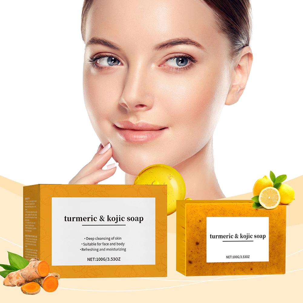 Sabun Buatan Tangan Kunyit 100 - Kojic Acid Soap ulasan dan harga